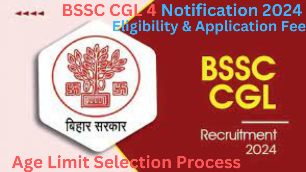 BSSC CGL 4 Notification 2024